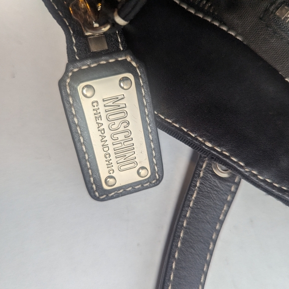 Moschino Cheap&Chic  tote Shoulder Handbag vintage - Picture 9 of 11